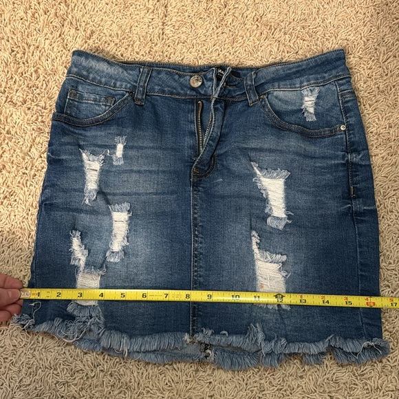 NWOT Jean mini skirt - Picture 7 of 7